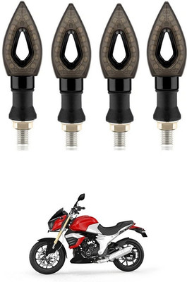 Delhismart Side LED Indicator Light for Mahindra Mojo(Blue)