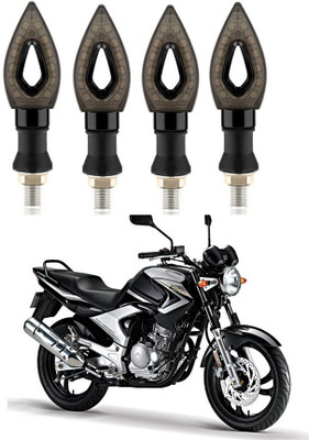 Delhismart Side LED Indicator Light for Yamaha YBR 250(Blue)