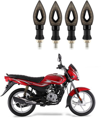 Delhismart Side LED Indicator Light for Bajaj Platina(Blue)
