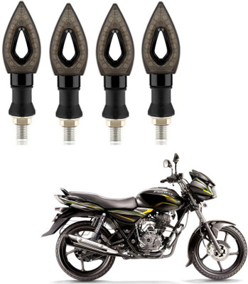 Delhismart Side LED Indicator Light for Bajaj Discover 100 M(Blue)