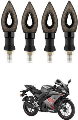 Delhismart Side LED Indicator Light for Yamaha YZF R15(Blue)