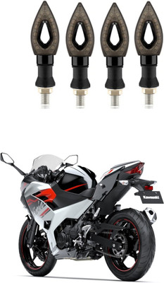 Delhismart Side LED Indicator Light for Kawasaki Ninja 250(Blue)