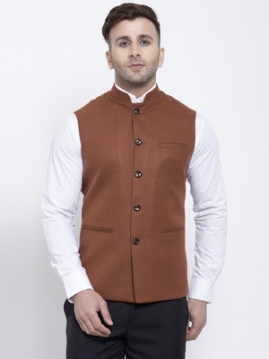 Badoliya & Sons Solid Men Waistcoat
