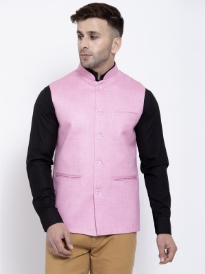 Badoliya & Sons Solid Men Waistcoat