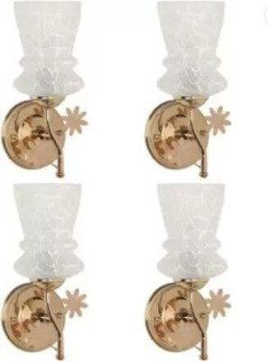 Masko Uplight Wall Lamp Without Bulb(Pack of 4)