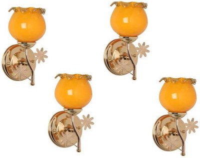 ZADLAXAR Wallchiere Wall Lamp Without Bulb(Pack of 4)