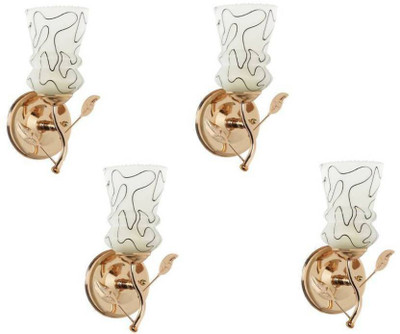 ZADLAXAR Wallchiere Wall Lamp Without Bulb(Pack of 4)