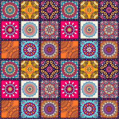 BPDESIGNSOLUTION Vinyl Floral & Botanical Multicolor Wallpaper(L x W: 41 cm x 325 cm)