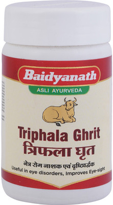 24% OFF on Baidyanath Triphla Ghrit 100g Useful in eye disorders, Improves eyesight 24% OFF on Baidyanath Triphla Ghrit 100g Useful in eye disorders, Improves eyesight
