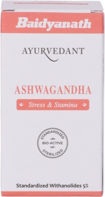 Baidyanath Ashwagandha 60 Tablets Stress & Stamina