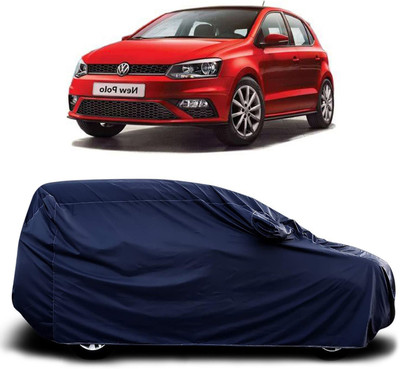 KASHYAP FASHION WORLD Car Cover For Volkswagen Polo (With Mirror Pockets)(Multicolor)