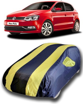 KASHYAP FASHION WORLD Car Cover For Volkswagen Polo Equisite (With Mirror Pockets)(Multicolor)