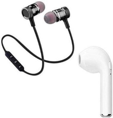 THE MOBILE POINT Sport Wireless Magnet Bluetooth Headphone With i7tws bluetooth Bluetooth,...