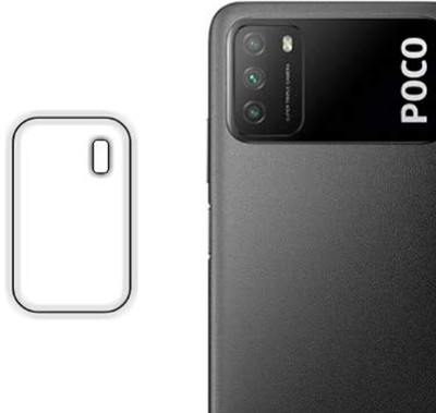 DAFFIN Back Camera Lens Glass Protector for Poco M3(Pack of: 1)