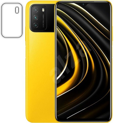 DAFFIN Back Camera Lens Glass Protector for Poco M3(Pack of: 1)
