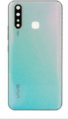 dkaccessories VIVO Y19 with Ring Complete Back Panel(WHITE)