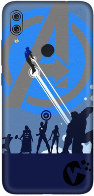 wrap craft MI NOTE 7 PRO Mobile Skin(Multicolor)