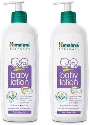 HIMALAYA Baby Lotion 400 ml combo ( pack of 2)(400 ml)