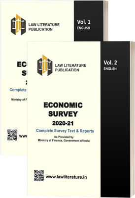 Economic Survey 2020-21 Set Of Volume 1,2(Paperback, Government of India)