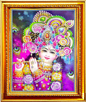 SUNINOW Krishna ji Religious Frame
