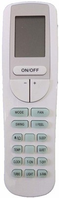 BhalTech VE- 133A Compatible for AC  X-Fan Voltas Remote Controller(White)