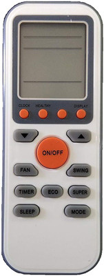 BhalTech VE- 139 Compatible for  AC TCL Remote Controller(White)
