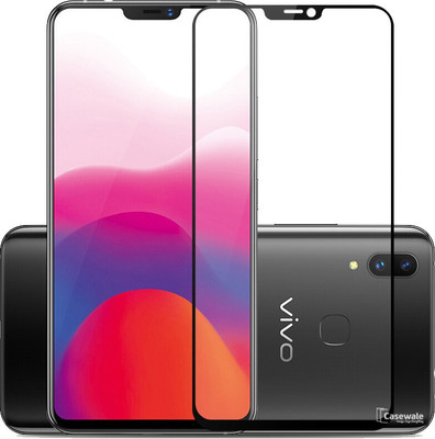 from comm Edge To Edge Tempered Glass for VIVO X21(Pack of 1)