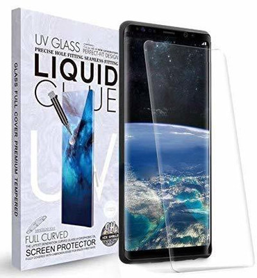 Appster Edge To Edge Tempered Glass for Oneplus 9 Pro Advanced Border Less Full edge to edge Full Screen Coverage UV Screen Protector Guard with Installation Kit {Pack of 1}(Pack of 1)