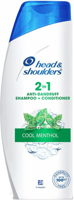 HEAD & SHOULDERS 2 in 1 Anti Dandruff Shampoo + Conditioner Pack Of 1(340 ml)
