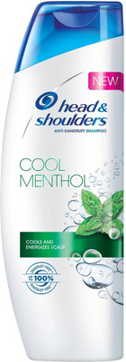 HEAD & SHOULDERS Anti Dandruff Cool Menthol Shampoo Pack Of 1(340 ml)