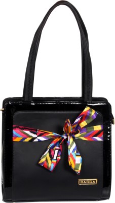 rasga Women Black Sling Bag