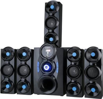 9 CORE New Jumbo High Bass Sound System 9500 W Bluetooth Home Theatre(Black, 5.1 Channel)