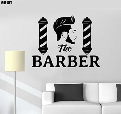 amazinghubsolution 60 cm a...decal4barber Self Adhesive Sticker(Pack of 1)