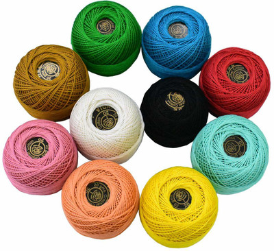 CLATTER MULTICOLOR Thread(55 m Pack of10)