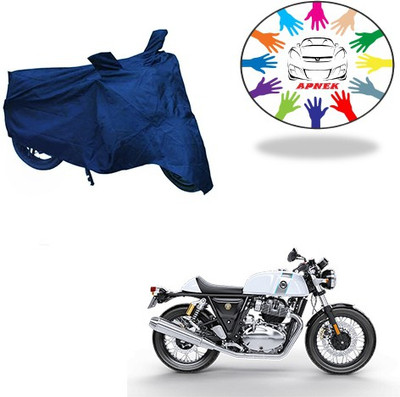APNEK Waterproof Two Wheeler Cover for Royal Enfield(Classic Chrome, Blue)