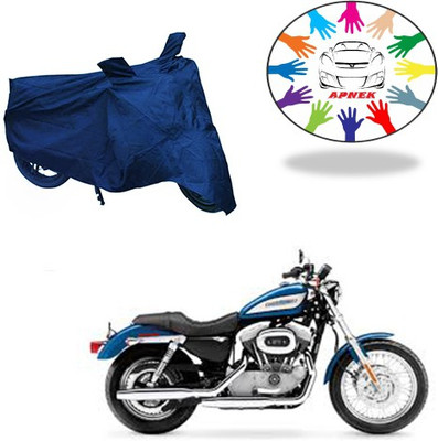 APNEK Waterproof Two Wheeler Cover for Harley Davidson(XL 883, Blue)