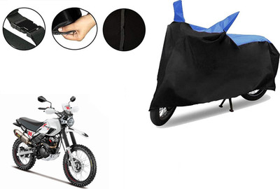 VTF Two Wheeler Cover for Hero(Black, Blue)