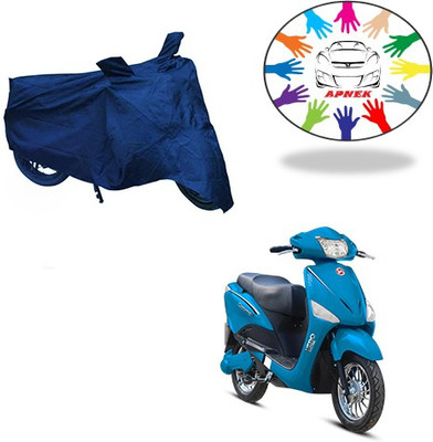 APNEK Waterproof Two Wheeler Cover for Hero(Electric, Blue)