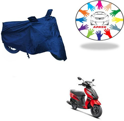 APNEK Waterproof Two Wheeler Cover for Suzuki(Let's, Blue)