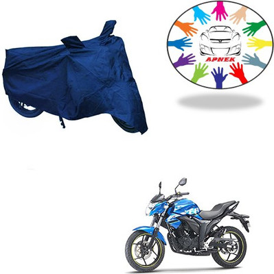 APNEK Waterproof Two Wheeler Cover for Suzuki(Gixxer, Blue)