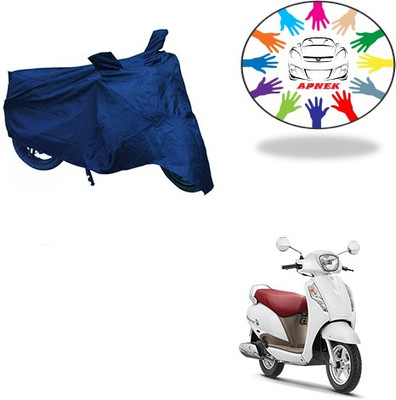 APNEK Waterproof Two Wheeler Cover for Suzuki(Access, Blue)