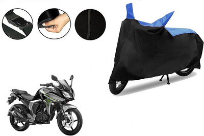 VTF Two Wheeler Cover for Yamaha(Fazer, Black, Blue)