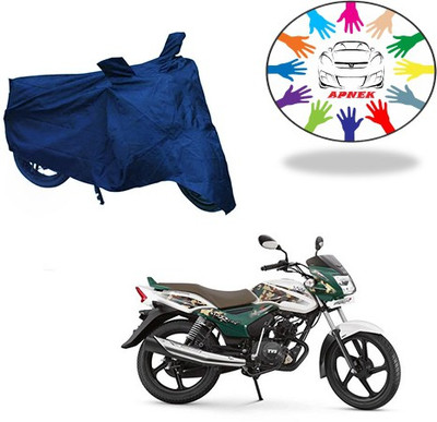 APNEK Waterproof Two Wheeler Cover for TVS(Star, Blue)
