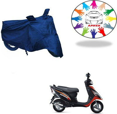 APNEK Waterproof Two Wheeler Cover for TVS(Streek, Blue)
