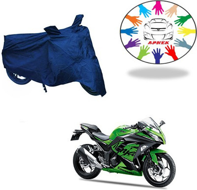 APNEK Waterproof Two Wheeler Cover for Kawasaki(Ninja 300, Blue)