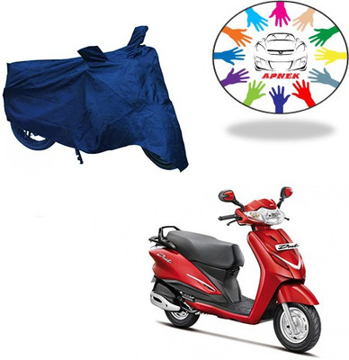 APNEK Waterproof Two Wheeler Cover for Hero(Duet, Blue)