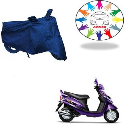 APNEK Waterproof Two Wheeler Cover for Mahindra(Rodeo RZ, Blue)