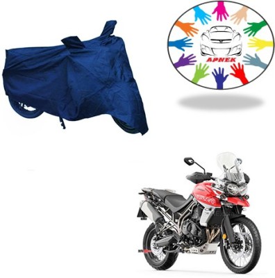 APNEK Waterproof Two Wheeler Cover for Triumph(Tiger 800 XCA, Blue)