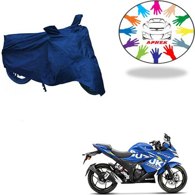 APNEK Waterproof Two Wheeler Cover for Suzuki(Gixxer SF, Blue)