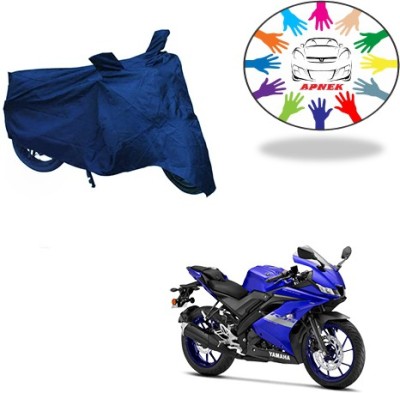 APNEK Waterproof Two Wheeler Cover for Yamaha(R15 V3, Blue)